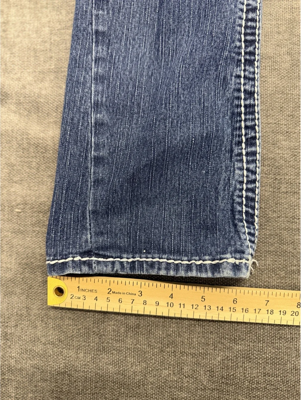 True Religion Brand Jeans Men's Size 30 Made in USA Blue Denim